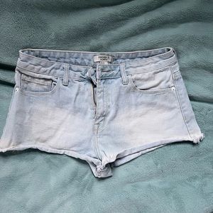 Denim shorts